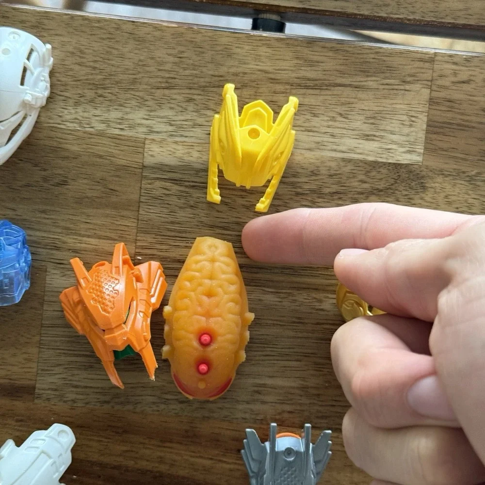 LEGO BIONICLE Hero Factory Bulk Lot of Masks Brains Parts Pieces SEE PICTURES!